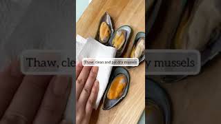 Easy Baked Mussels  Recipe Video [upl. by Rednasyl916]