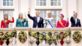 Dutch royal family celebrate the Princes day known as prinsjesdayprincess amalia [upl. by Eelyac]