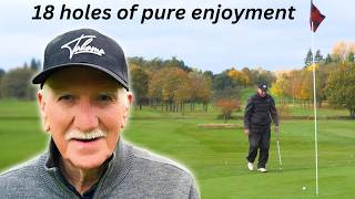 18 HOLES WITH OLD MAN PAT  ASMR Golf [upl. by Sseb543]