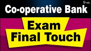 CO  OPERATIVE BANK EXAM  FINAL TOUCH [upl. by Rausch]