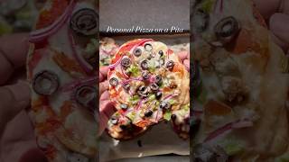 Super Quick Vegan Personal Pizza Recipe [upl. by Narba]