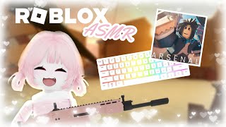 Roblox ASMR  Arsenal  KeyboardMouse Sounds [upl. by Anomor]