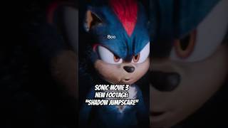 SONIC MOVIE 3 NEW FOOTAGE SHADOW JUMPSCARE “BOO” SonicMovie3 Shadow Knuckles Tails Sonic [upl. by Sidoon757]