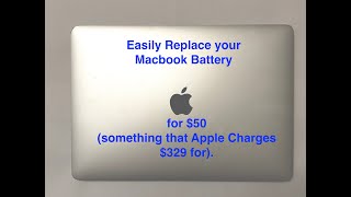 Macbook Pro A1706 2016 2018 model Battery Replacement [upl. by Canica76]