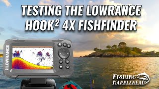 Testing The Lowrance Hook2 4X Fishfinder  Episode 4 Caught 1 [upl. by Holmann]