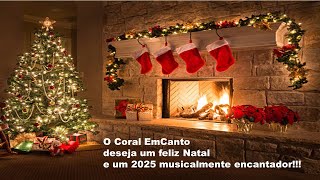 Cartão de Natal cantado Coral EmCanto  UAM  PUCSP [upl. by Etterrag]