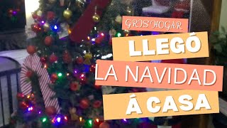 limpiando y decorando mi sala ya puse mi pino llego navidad a mi casa🌲🌲☃️☃️☃️🎄🎄🎄🎄 [upl. by Sage527]