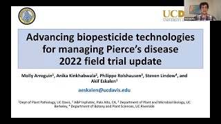 IPM 25th 5 Advancing Biopesticide Technology for Managing Pierces Disease with Akif Eskalen [upl. by Hajin]