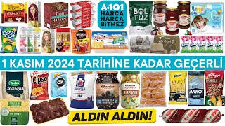 BU HAFTA A101DE  ALDIN ALDIN  1 KASIM 2024E KADAR  TEMİZLİK VE GIDA AKTÜEL ÜRÜN İNDİRİMLERİ [upl. by Ettenor924]