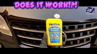 Rain X Headlight Restorer Review  MrCarMAN [upl. by Aneekan]