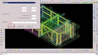 Advance Steel Lesson 17Create elevations and plan views [upl. by Kakalina]