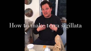 How to Make Terra Sigillata [upl. by Ecinue]