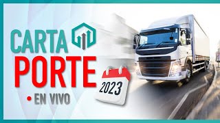 CURSO CARTA PORTE 20222023  TODO LO QUE DEBES SABAR PARA TU NEGOCIO [upl. by Male]