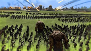 Goblins SURROUND Dwarven FORT  Lord of the Rings SIEGE [upl. by Greenebaum]