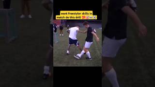 top best drill to master freestyler skills in match🎯☠️⚽️youtubeshorts footballviralshort skills [upl. by Bonina]