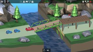 Poly Bridge 2 Pine Mountains 115 Hydraulic Management [upl. by Farnsworth]