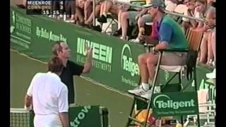 Jimmy Connors vs McEnroe Final  Nuveen 1998 [upl. by Anoed]