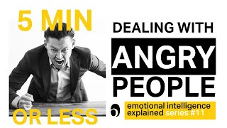 The BEST way to handle an ANGRY person with emotional intelligence [upl. by Annohsal]