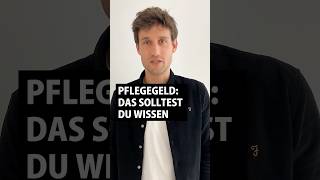 Pflegegeld  Das solltest du wissen shortvideo shorts [upl. by Lyrej808]