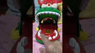 CROCODILE 🐊 DENTIST EATING LUCKY CHARMS GOOD LUCK 1888viralfungamescrocodileyoutubeshorts [upl. by Notnef]