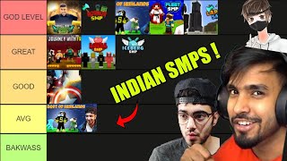 I RANKED FAMOUS INDIAN SMPS HEROBRINE SMP HIMLANDS  FLEET SMPLAPATA SMP [upl. by Elad]