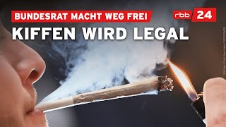 Bundesrat macht Weg für CannabisTeillegalisierung frei [upl. by Hamlet]