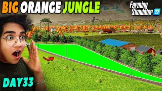 I Plant A Big Orange Trees Jungle  Farming Simulator 22 Gameplay Hindi 33 [upl. by Ettennaej]