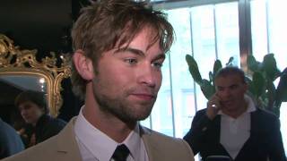 Interview  Chace Crawford goes for Steve McQueen [upl. by Nollad]