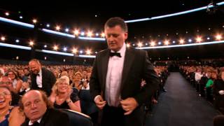 Steven Moffat Wins for Writing for a Miniseries Movie or a Dramatic Special [upl. by Medor113]