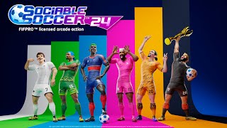 Sociable Soccer 24 Gameplay [upl. by Hanima]