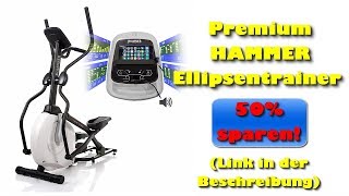 Premium HAMMER Ellipsentrainer günstig kaufen  Top Crosstrainer [upl. by Nileek]