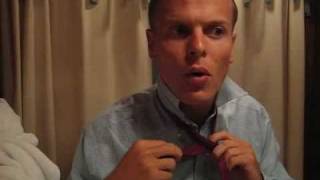 Mens Formal Suit How to Tie the Perfect Tie [upl. by Wedurn]