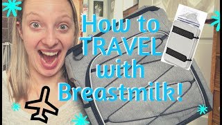 Traveling with Breastmilk  How To and MORE freezeitflat travelingwithbreastmilk tsabreastmilk [upl. by Ylen431]