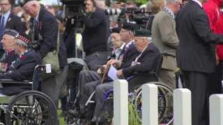 Au cimetière canadien de Bény sur MerReviers émotion 70 ans après [upl. by Neiv58]