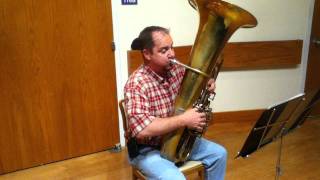 Tuba Excerpt Die Meistersinger Solo [upl. by Balf195]