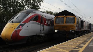 Trains at Northallerton 070923 [upl. by Hahnert220]