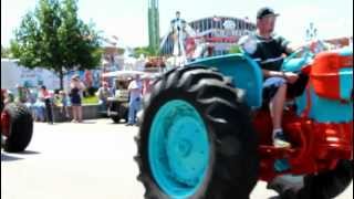 2012 Tractor Parade at the Got to Be NC Festival [upl. by Nosnej]