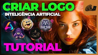 COMO CRIAR LOGOS COM INTELIGÊNCIA ARTIFICIAL  GUIA COMPLETO [upl. by Airod]