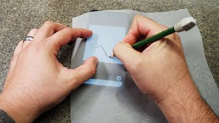 How to Trace Artwork On to Leather From Your Phone [upl. by Koral216]