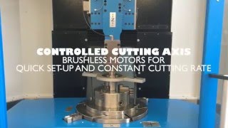 UNIQUE PROCESSES WITH ST4 CNC CABE SLOTTING MACHINE [upl. by Anikes]