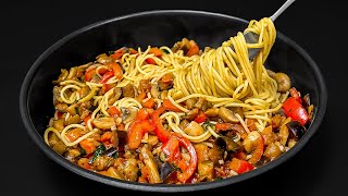 Ich mache diese Pasta 3 Mal pro Woche Das Rezept meines Großvaters aus Italien [upl. by Ahsercel]