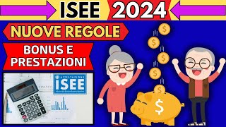 ✅ISEE 2024👉NUOVE REGOLE BONUS E PRESTAZIONI❗️ [upl. by Eceinaj783]