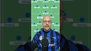 ROMAINTER la formazione❗️inter seriea prepartita youtube shorts youtubeshorts [upl. by Sadye]