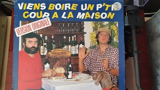 Licence IV  Viens boire un ptit coup à la maison vinyl maxi 45 tours 1987 [upl. by Anawed]