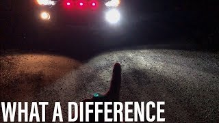 LED VS HALOGEN FOG LIGHTS [upl. by Ozen]