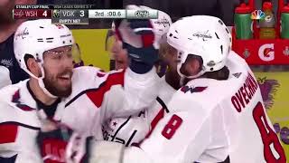 Final 2 Minutes of the 2018 NHL Stanley Cup Finals [upl. by Inalial433]