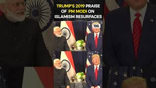 watch  Trump’s 2019 Remark on PM Modi Solving Radical Islamism Goes Viral shorts [upl. by Aniweta]