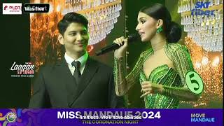 Miss Mandaue 2024 Final 3 Q and A Round [upl. by Salina249]