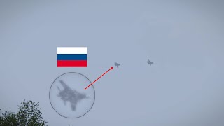 The moment a Russian Su34 bomber is shot downMilitary Simulation [upl. by Analaf]