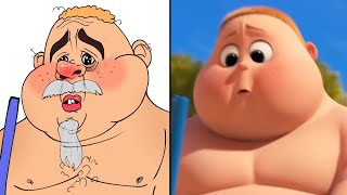 Baby Boss Funny Drawing Meme  Catch That Baby  Cartoon Meme Drawing Meme [upl. by Helli704]